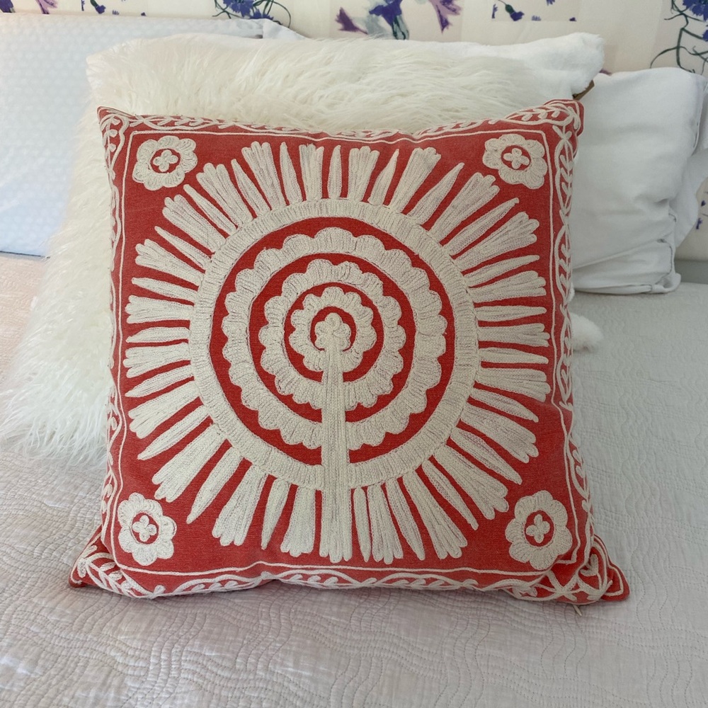 Anthropologie Boho Throw Pillow
